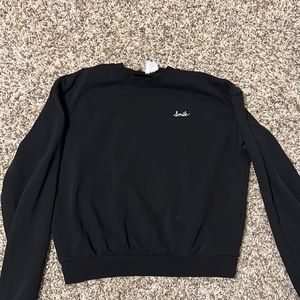 White and black sweatshirts